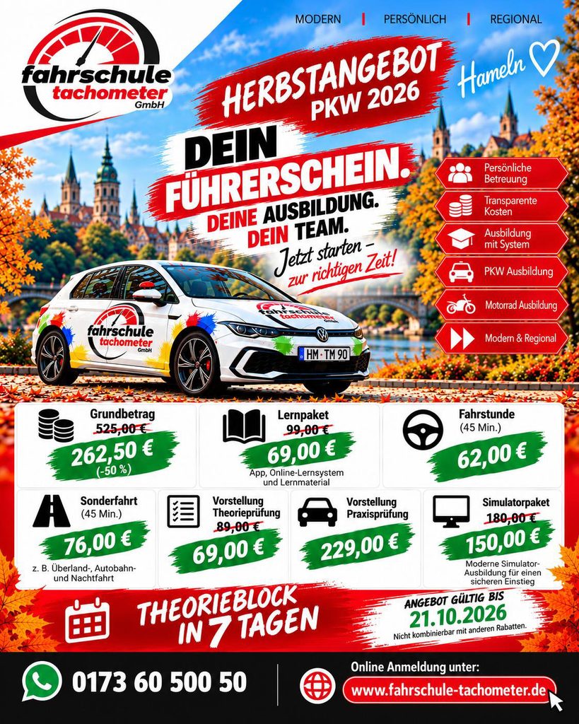 Herbstangebot 2026